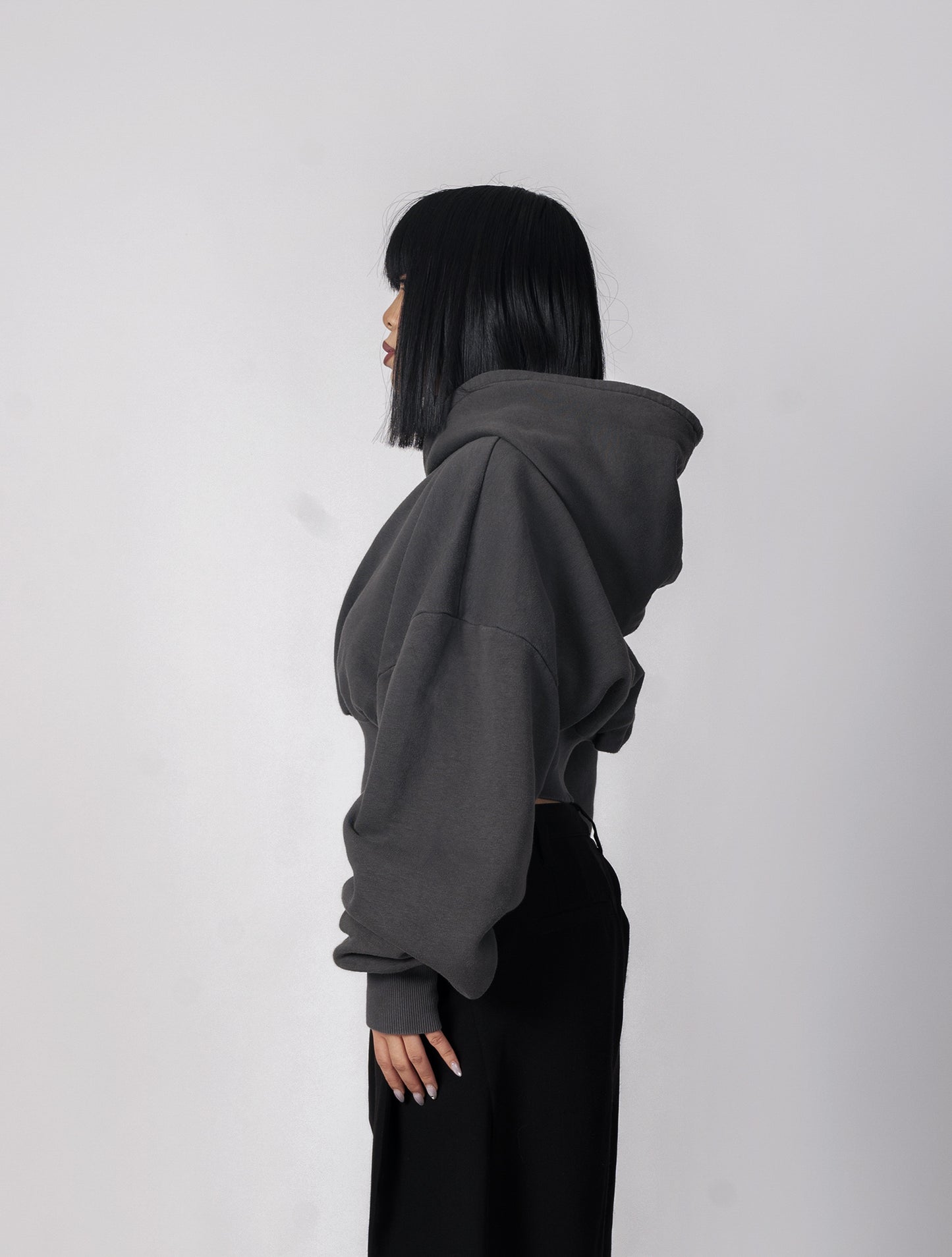 Essensial Ultra Crop Hoodie