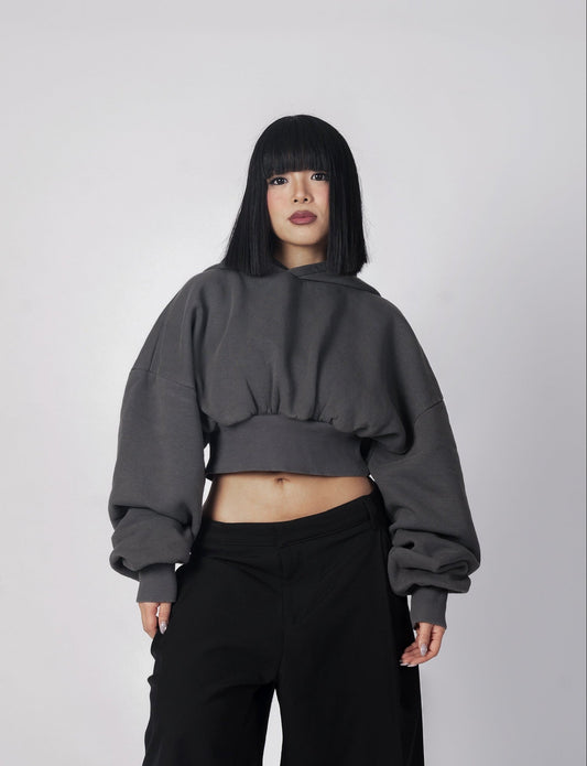 Essensial Ultra Crop Hoodie