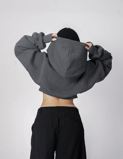 Essensial Ultra Crop Hoodie