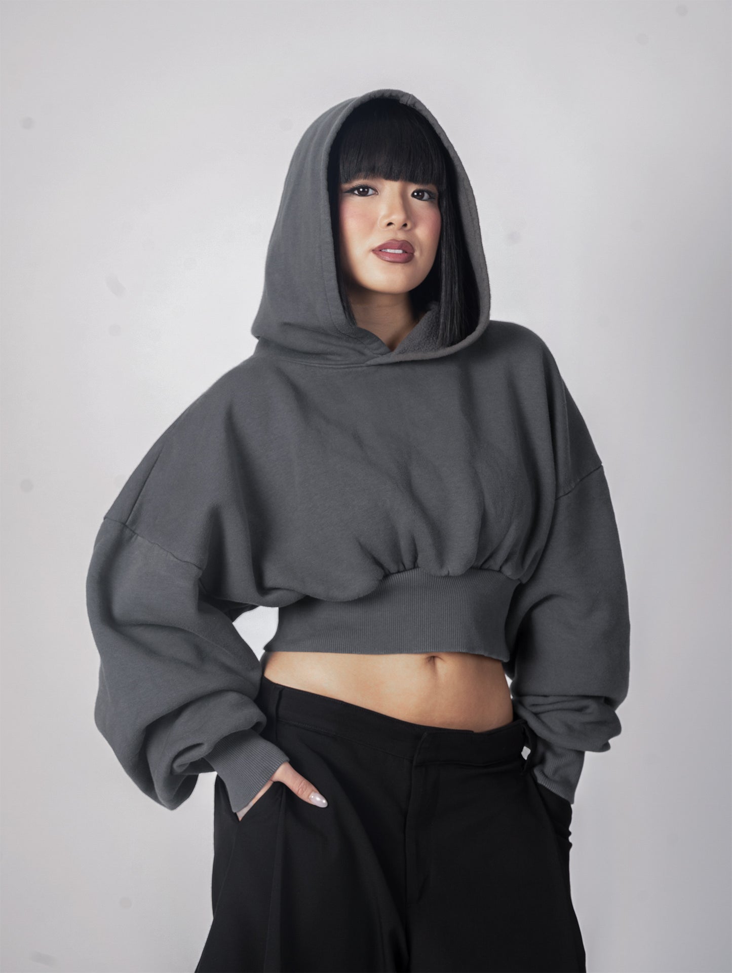 Essensial Ultra Crop Hoodie